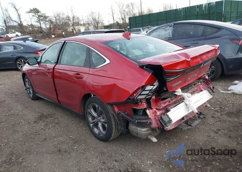 2023 Honda Accord Ex z USA, uszkodzony, nr VIN 1HGCY1F36PA058844